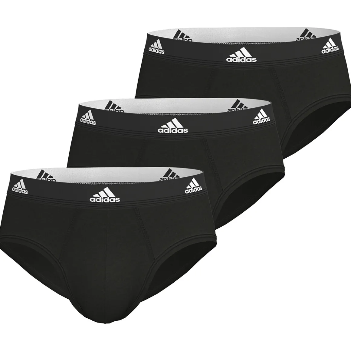 Slips, lot de 3, active flex coton