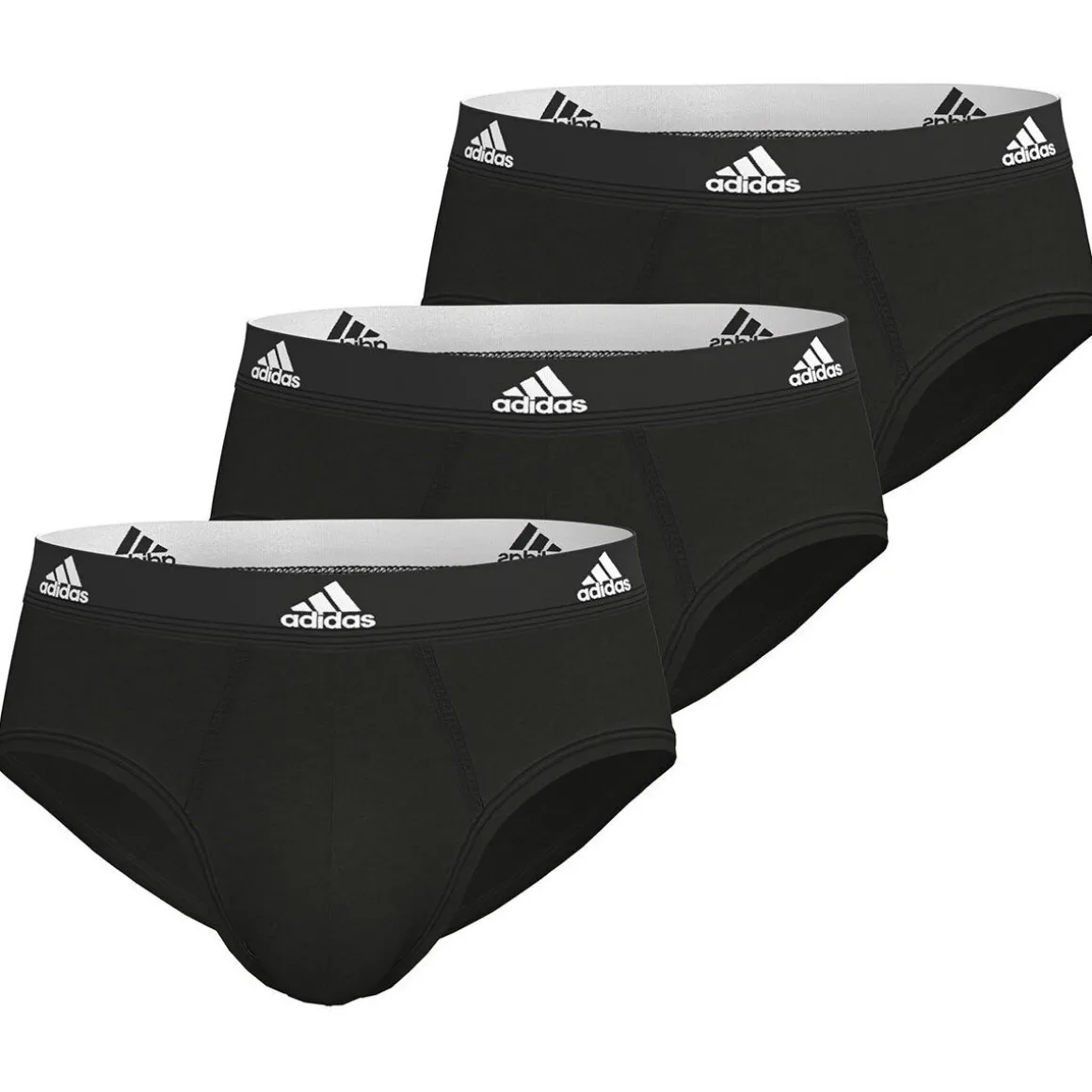 Slips, lot de 3, active flex coton