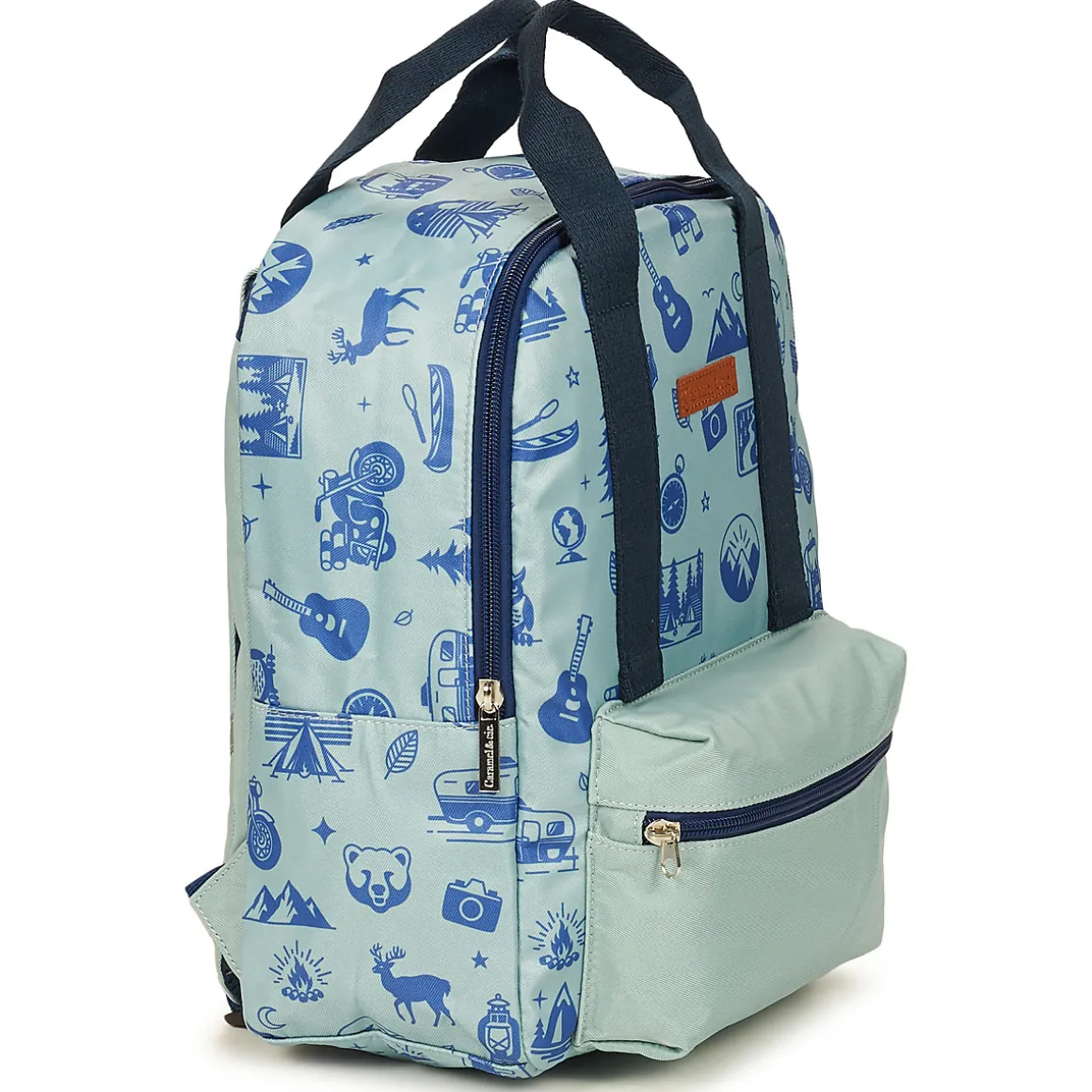 SMALL BACKPACK BLUE WILD TRIP