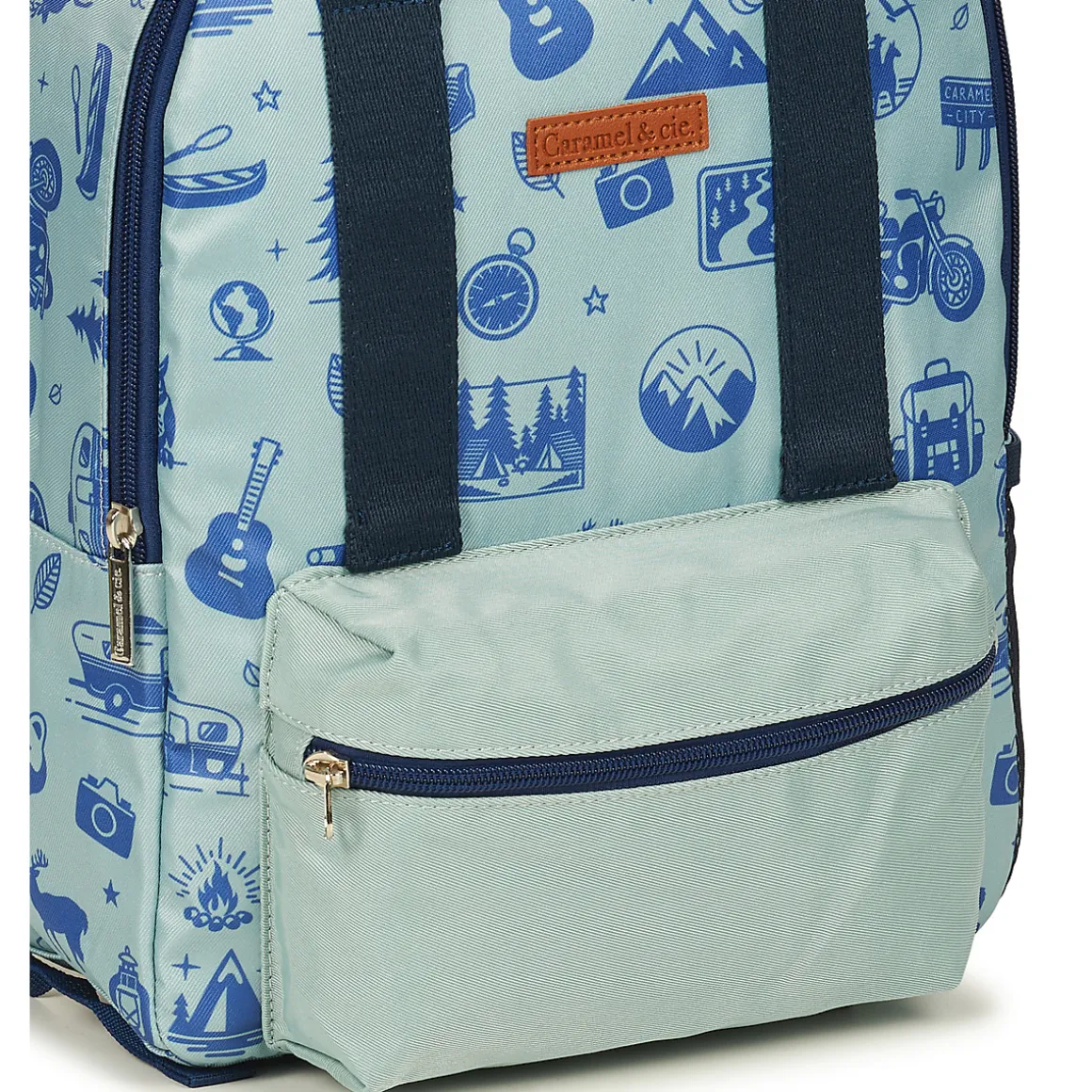 SMALL BACKPACK BLUE WILD TRIP