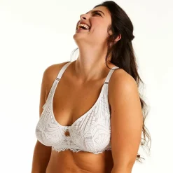 Soutien-gorge à armatures blanc Tsar