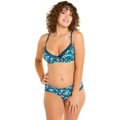 Soutien-gorge à armatures multico bleu Savane