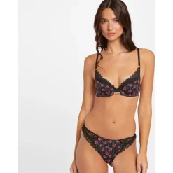 Soutien-gorge ampliforme coques moulées noir Delphine