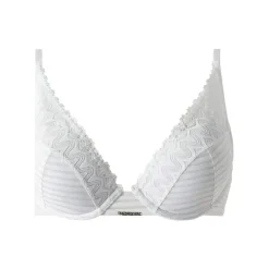 Soutien-gorge ampliforme coques moulées blanc Célia