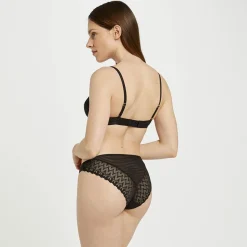 Soutien-gorge armature noir Célia