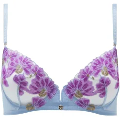 Soutien-gorge armatures bleu Clemence