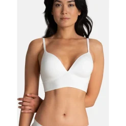 Soutien-gorge bustier à coques sans armatures