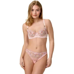 Soutien-gorge coques armatures poudre Floraison