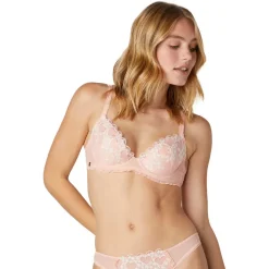 Soutien-gorge coques moulées orange Merengue