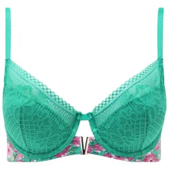 Soutien-gorge coques moulées vert Mathilde