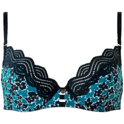 Soutien-gorge corbeille noir Thaïs