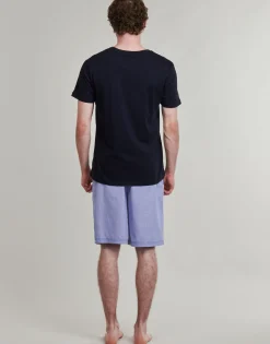 SS WOVEN PJ SET PRINT