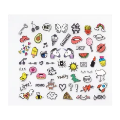 Sticker pour Ongles Happiness Looks Good on You