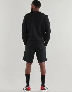 SWEATSHIRT COL ROND LOGO APPLIQUE