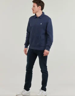 SWEATSHIRT DEMI ZIP EN MOLLETON