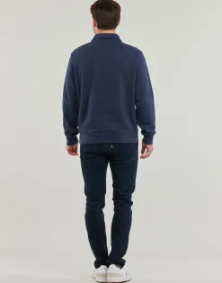 SWEATSHIRT DEMI ZIP EN MOLLETON