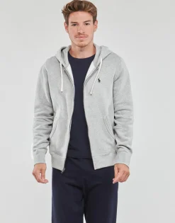 SWEATSHIRT ZIPPE EN MOLLETON