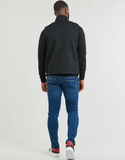 SWEATSHIRT ZIPPE SANS MANCHES EN DOUBLE KNIT TECH