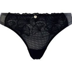 Tanga noir Maud