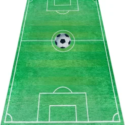 Tapis lavable BAMBINO 9731 Terrain, football pour 120x170 cm
