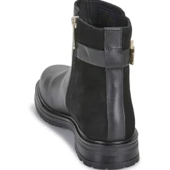 TH LOGO LEATHER MIX CHELSEA