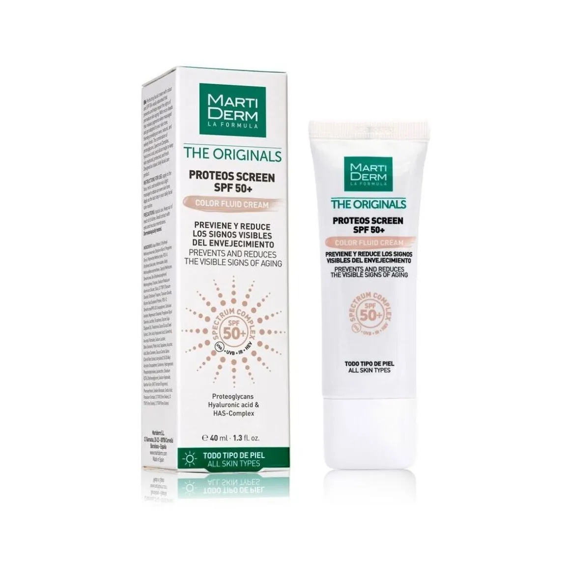 The Originals Proteos Screen Crème Teintée Spf50+