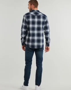 TJM REG CHECK FLANNEL SHIRT EXT