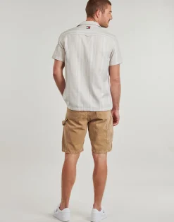 TJM TEXTURED REG CAMP SHIRT EXT