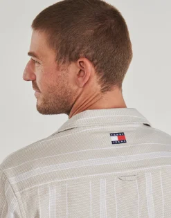 TJM TEXTURED REG CAMP SHIRT EXT