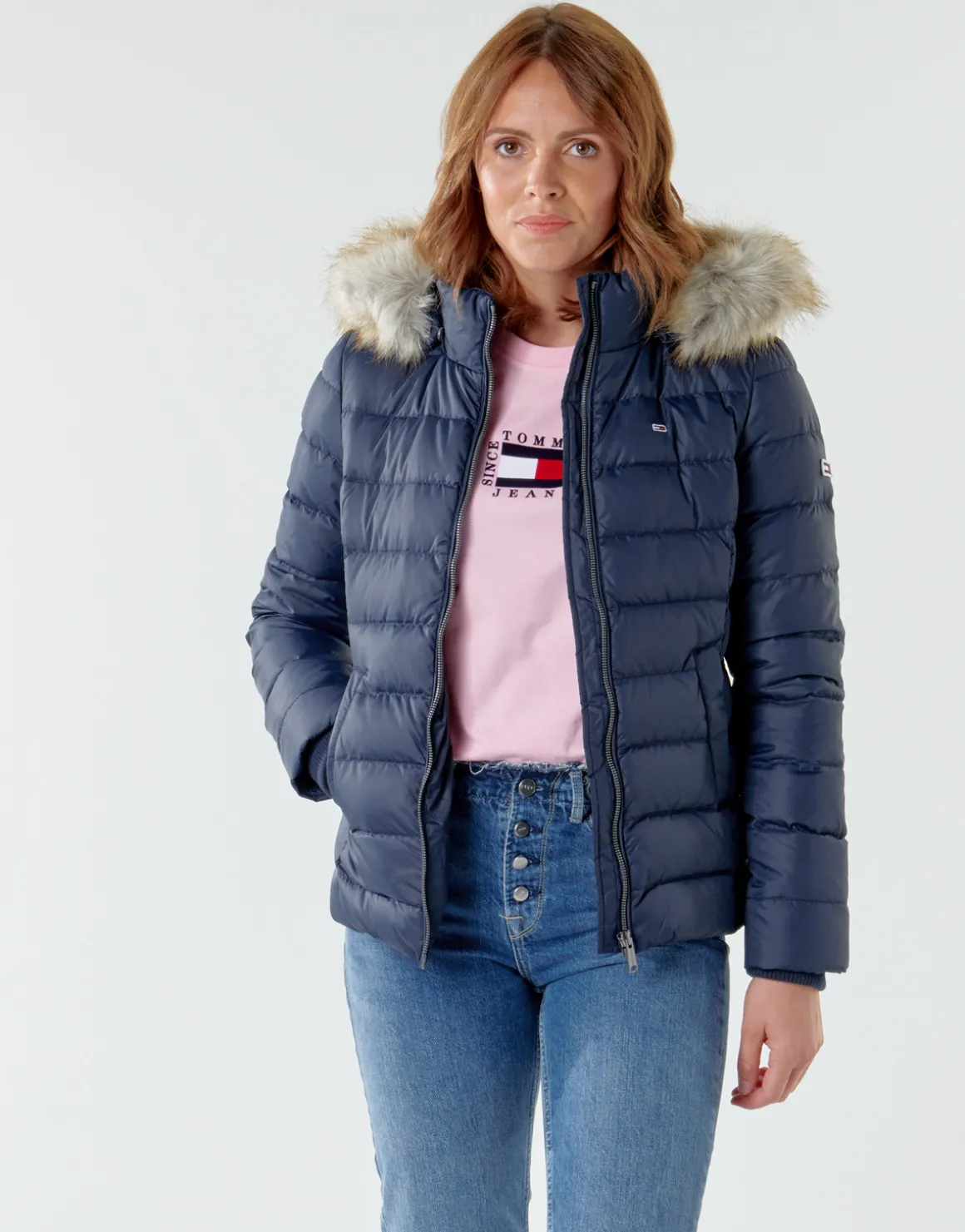 TJW BASIC HOODED DOWN JACKET