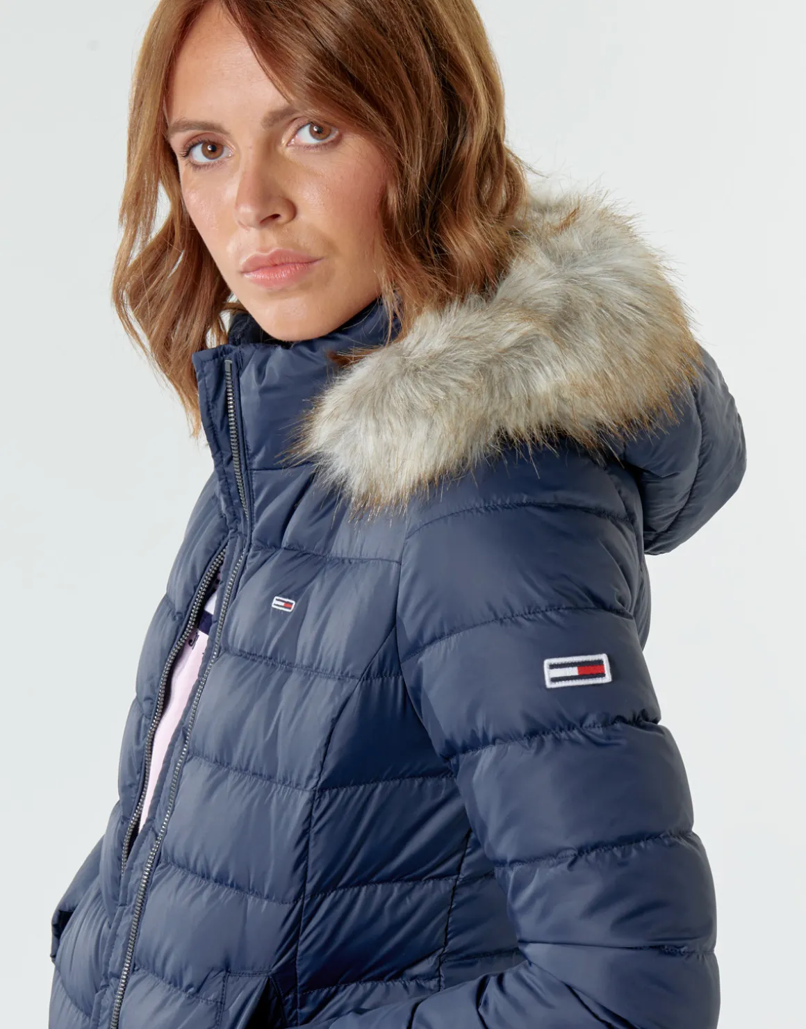 TJW BASIC HOODED DOWN JACKET
