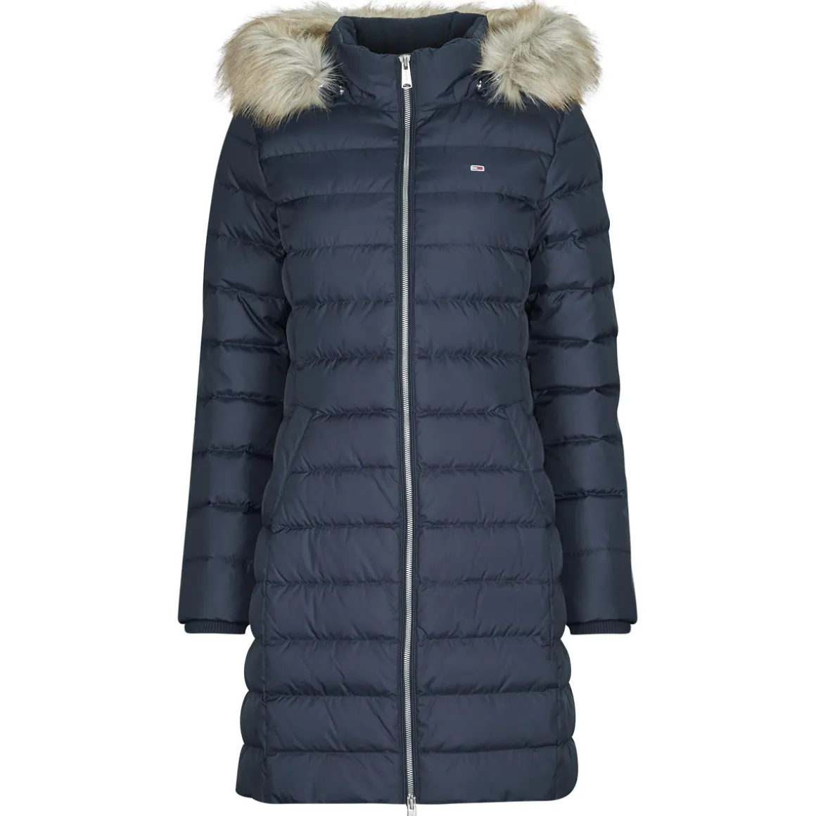TJW ESSENTIAL HOODED DOWN COAT