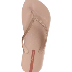 Tong Compensées à Enfiler Mesh Chic Plat