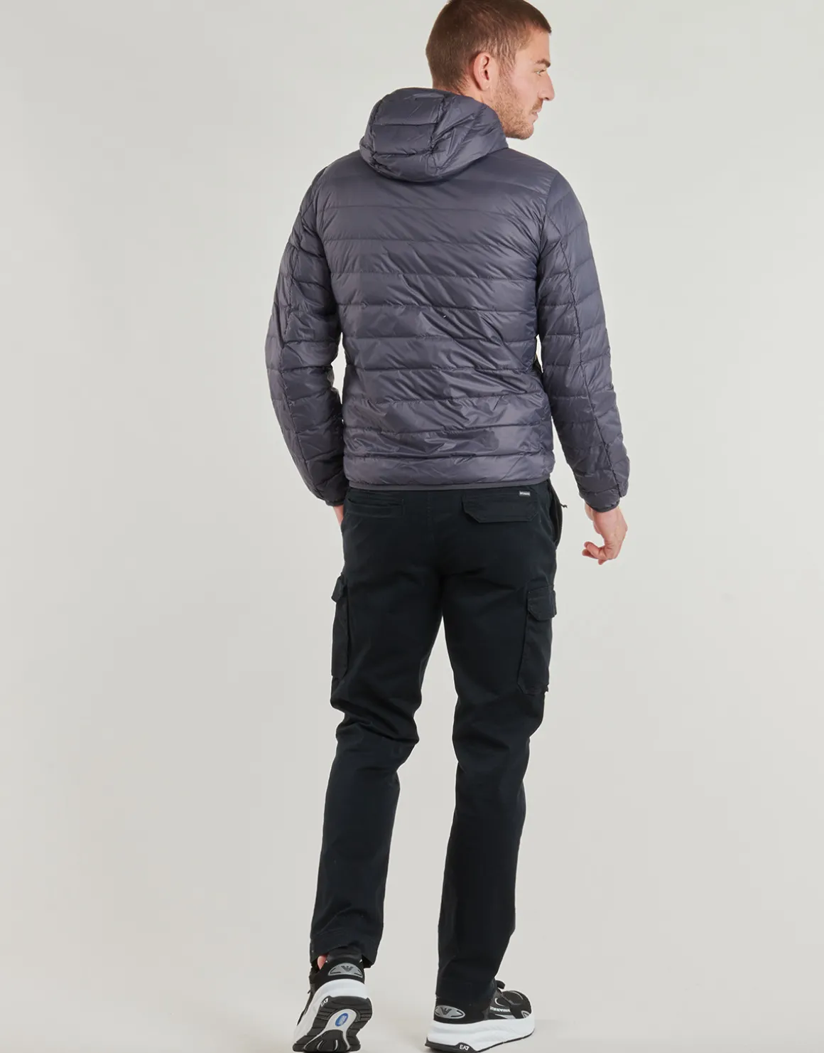 TRAIN CORE ID DOWN LIGHT JACKET HOODIE CC 8NPB24