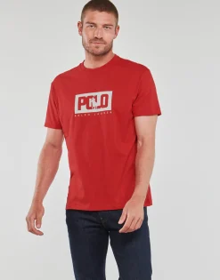 T-SHIRT AJUSTE EN COTON LOGO POLO RALPH LAUREN
