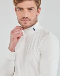 T-SHIRT PIMA COTON COL CHEMINEE