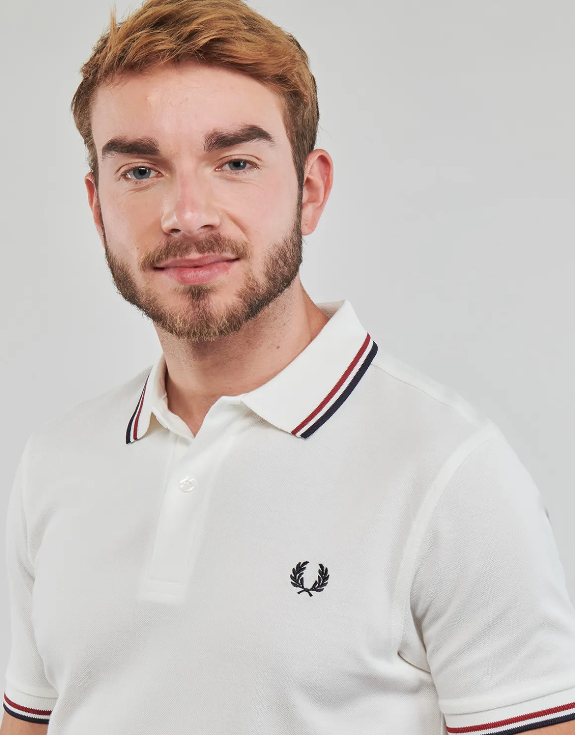 TWIN TIPPED FRED PERRY SHIRT