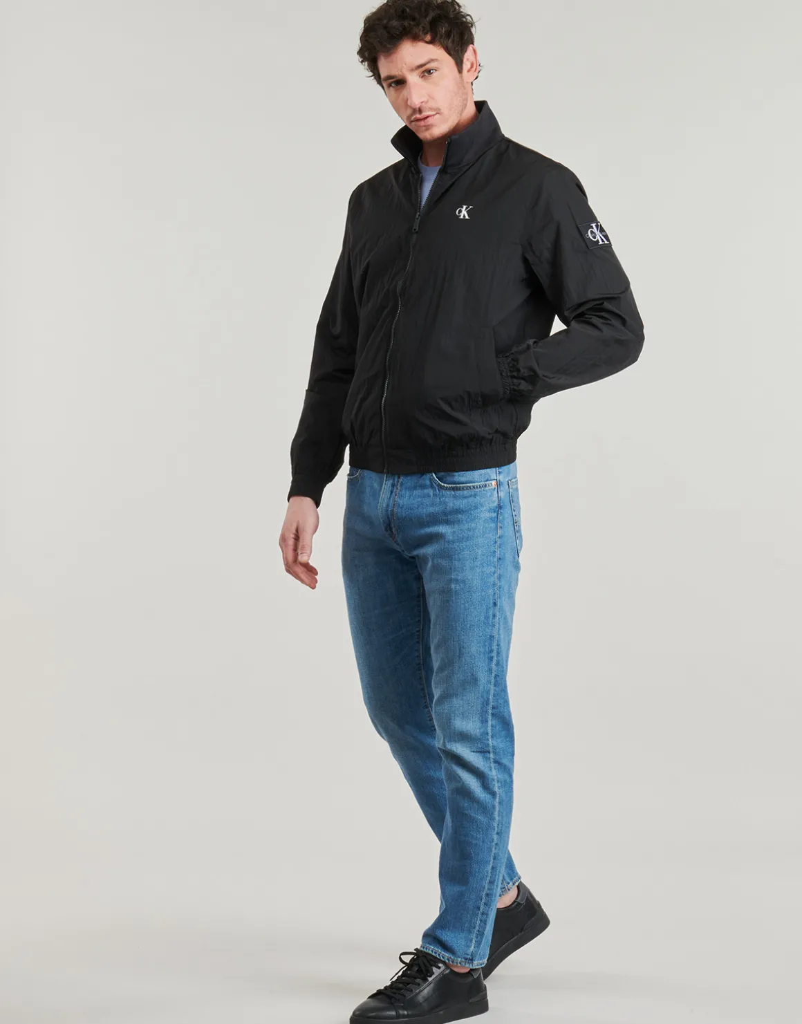UNPADDED HARRINGTON JACKET