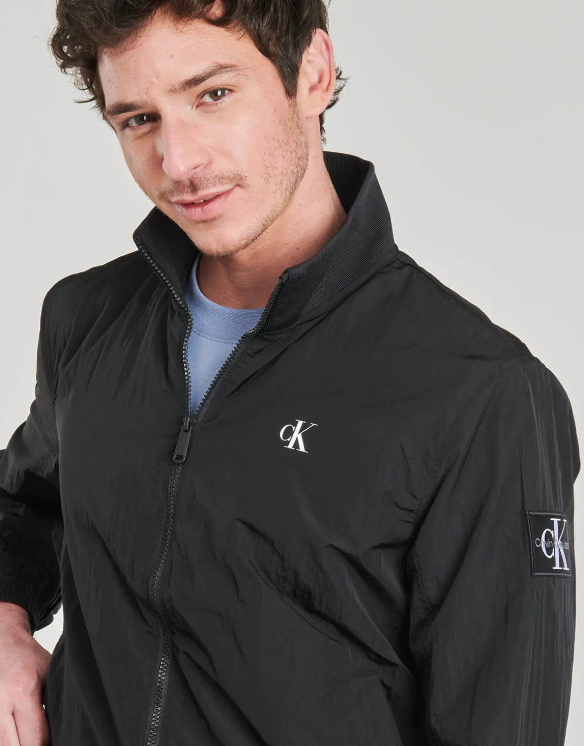 UNPADDED HARRINGTON JACKET