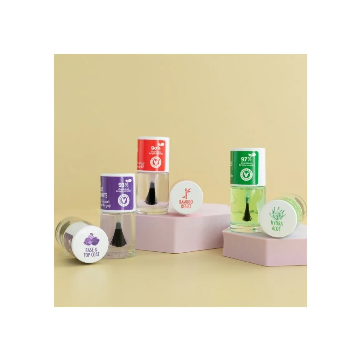 Vernis Soin Superfruits Base & Top Coat