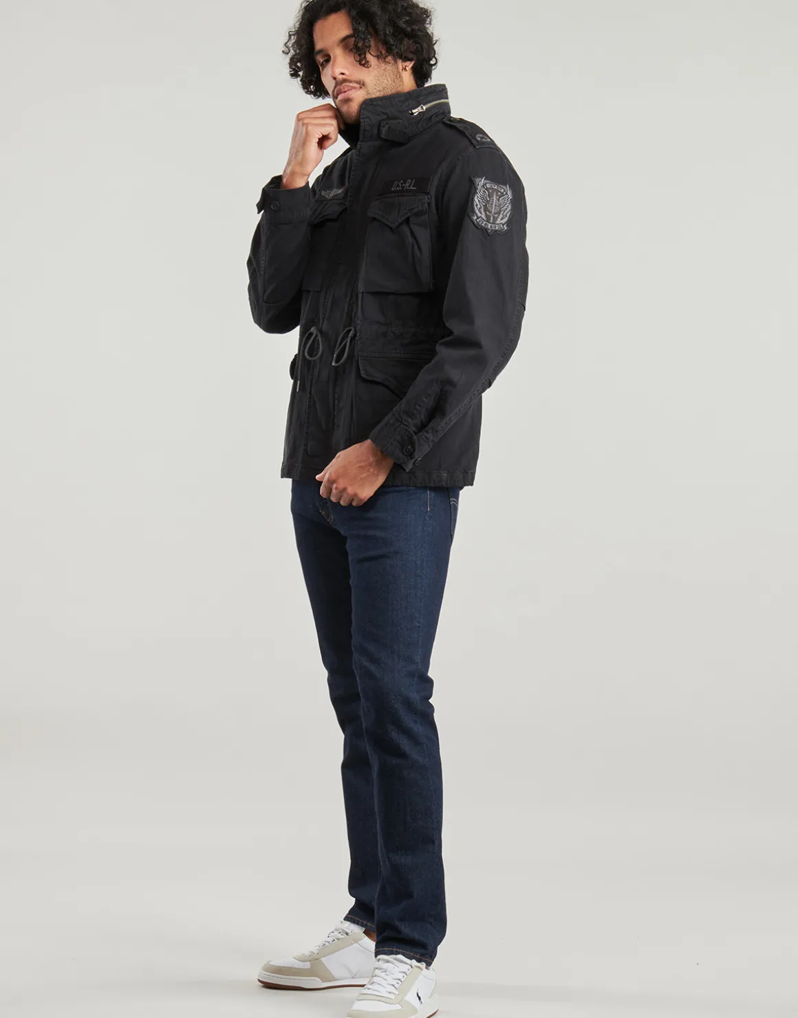 VESTE MILITAIRE M65 EN CHEVRONS