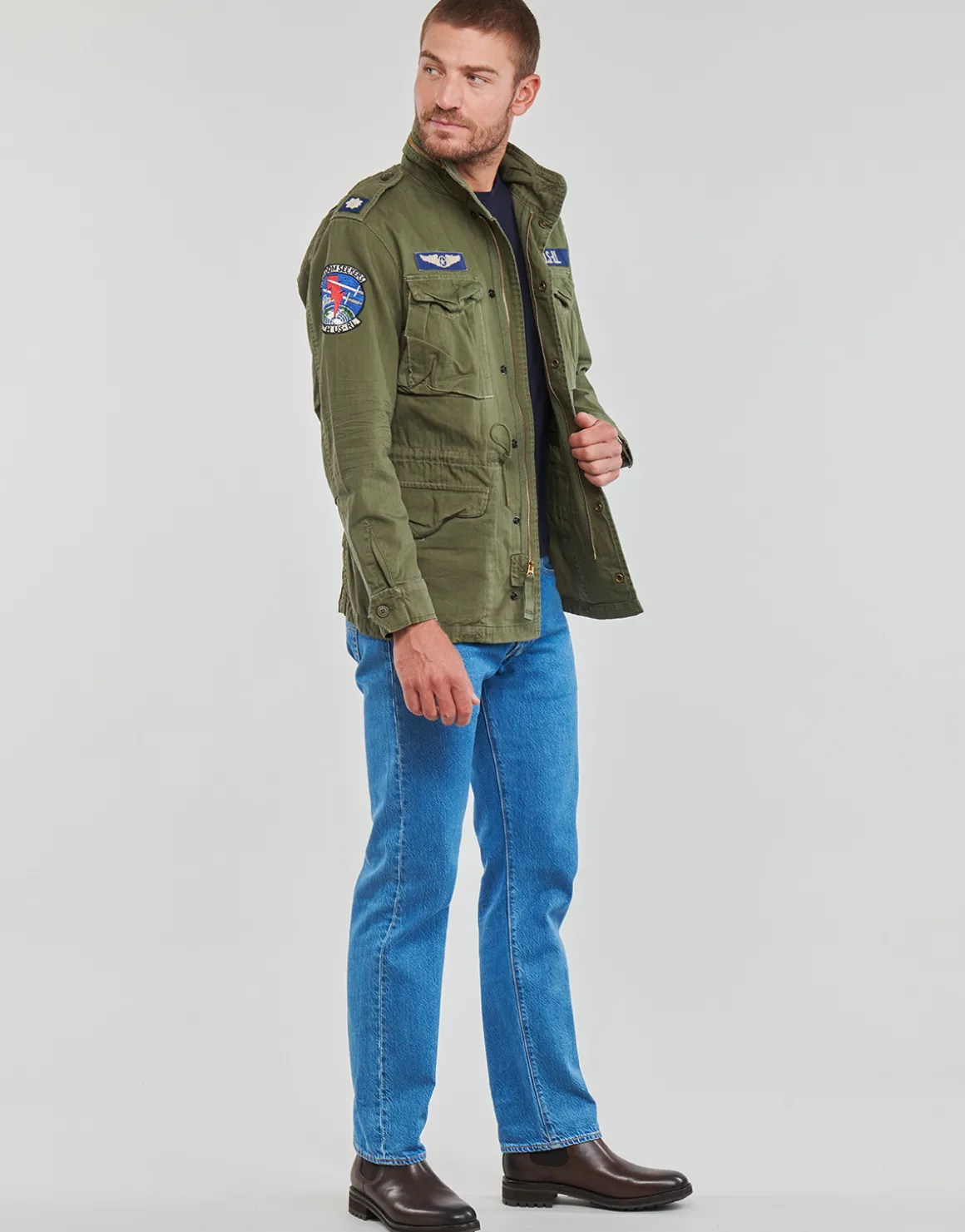 VESTE MILITAIRE M65 EN CHEVRONS