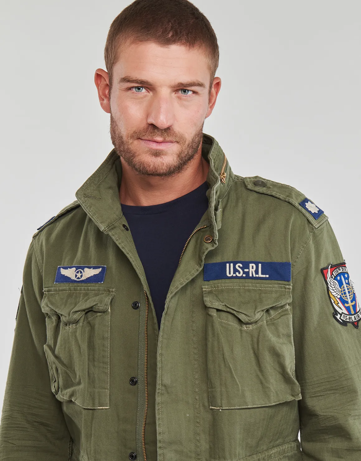 VESTE MILITAIRE M65 EN CHEVRONS