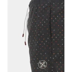 Volley short micro-imprime stretch