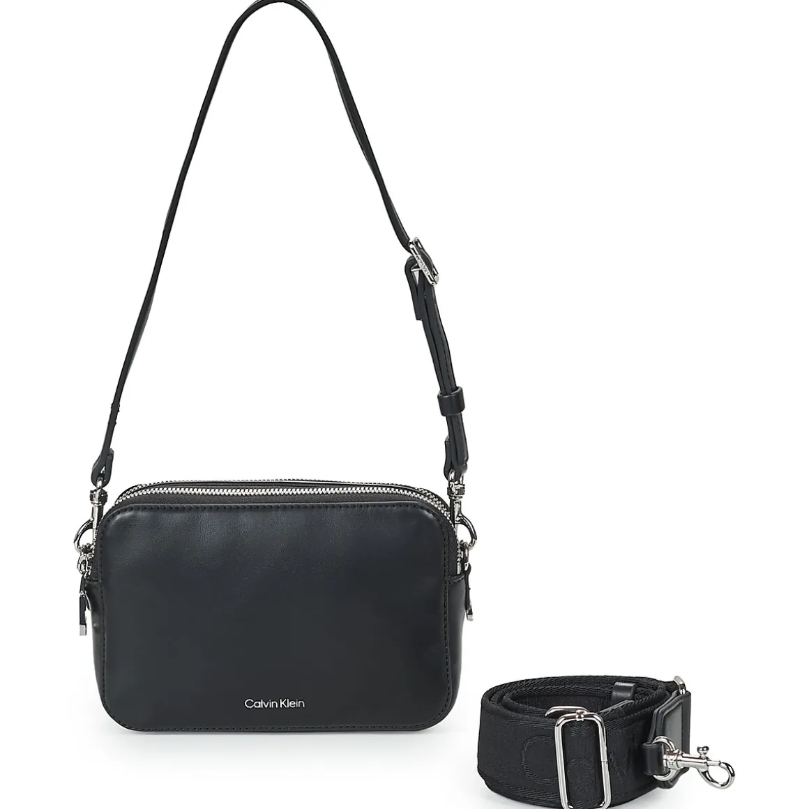 WEBBING DOUBLE STRAP CAMERA BAG